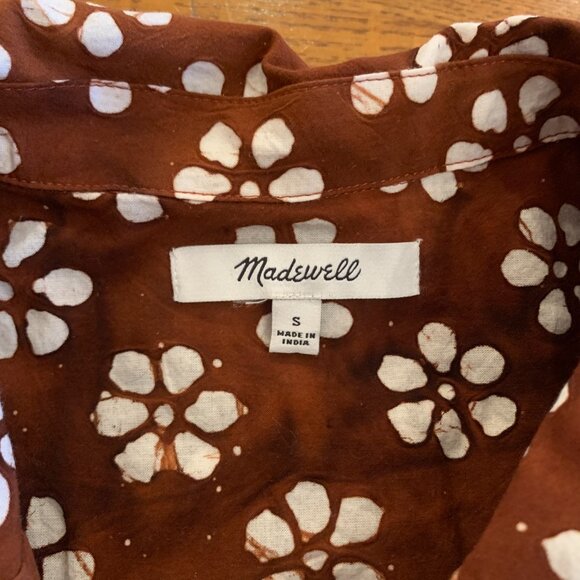 Madewell Bubble-Printed Button-Up Camp Shirt - Picture 6 of 6